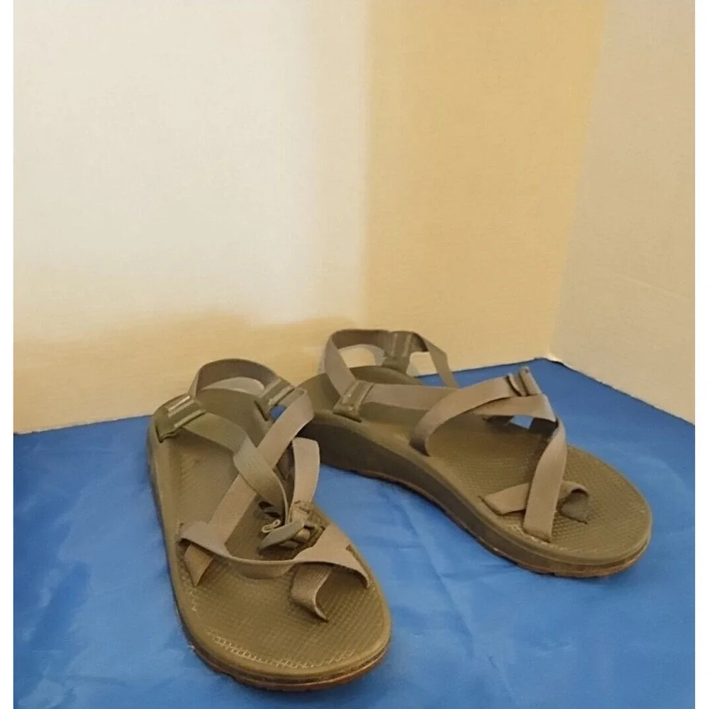 Chaco Z Cloud Classic Outdoors Hiking Trail Open Toe Sandals Sz 13 Mens Gray